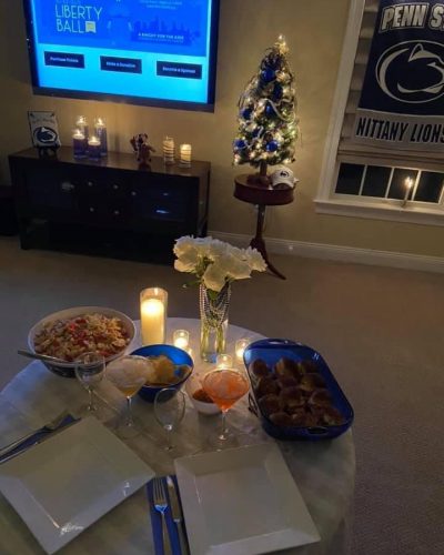 2021 Penn State Thon Charity Event Black Tie Virtual party at home (8)
